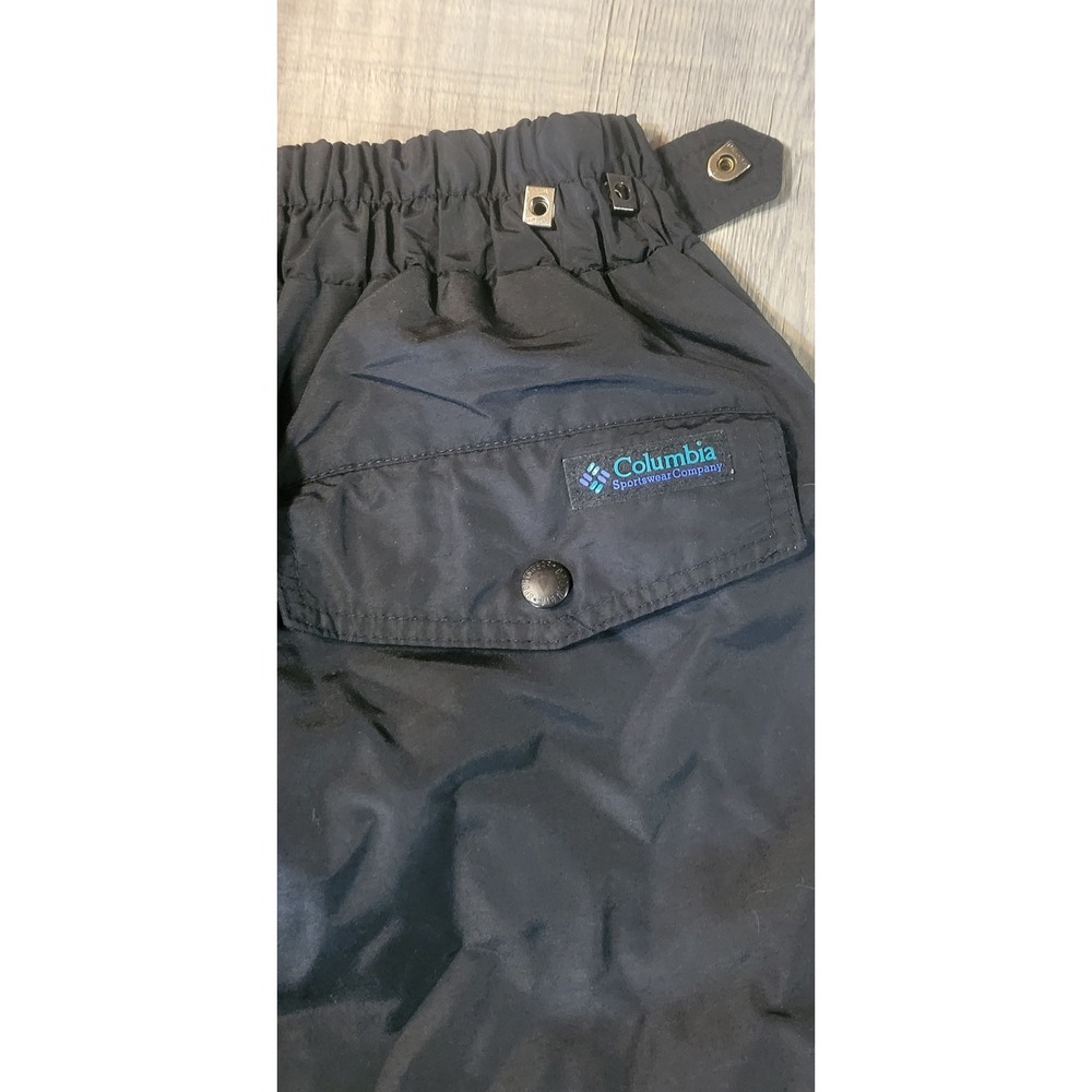 Columbia Sportswear Mens Small Black Snow Pants Winter Ski Trousers Vintage